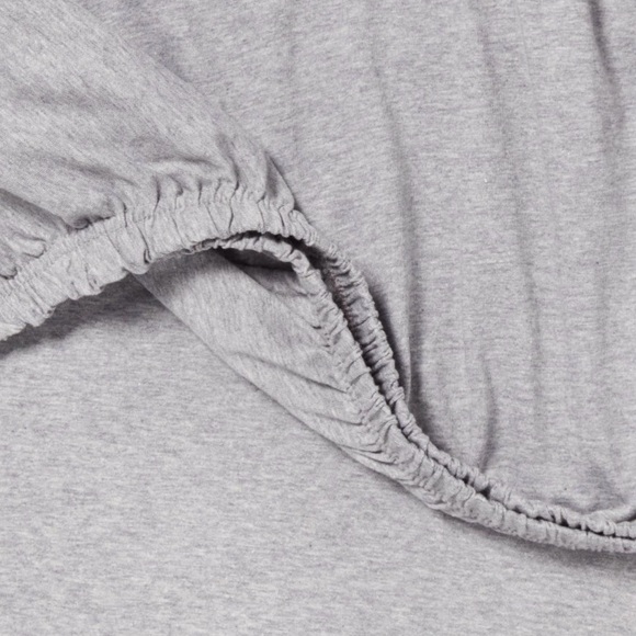 Threshold NWT Full Size Jersey Knit Heather Grey 4-Piece Sheet Set - Picture 6 of 6